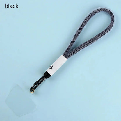 Portable Phone Lanyard Phone Hanging Rope Fashion Candy Color Phone Wrist Straps Nylon Anti-lost Rope Keychain Phone Accessories NovaCart