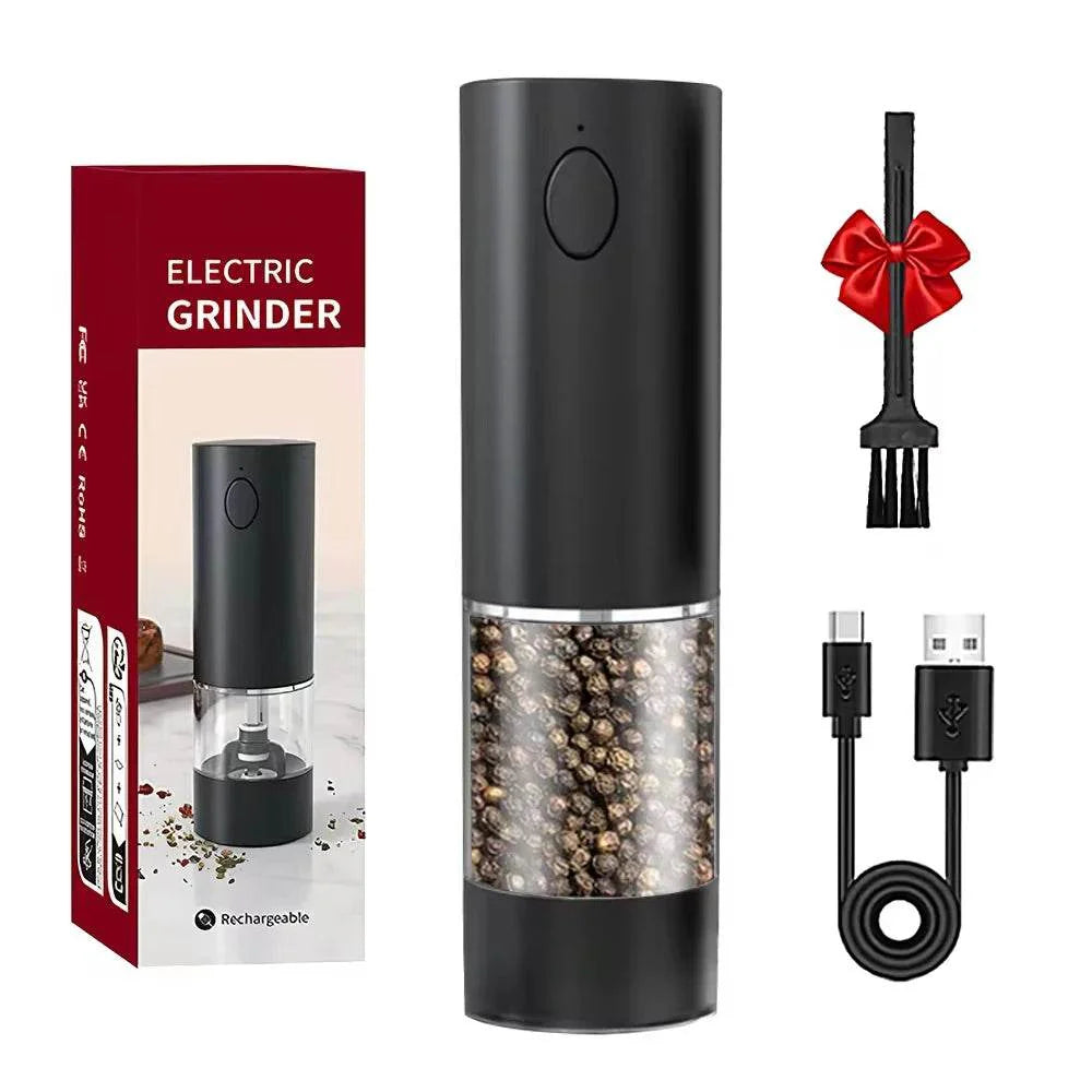 Rechargeable Electric Pepper Grinder – Adjustable Spice Mill SmartPursue™