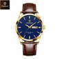 BINBOND Top Luxury Brand Fashion Watch For Men Waterproof Clock Man Date Quartz Wrist Watches Leather Strap Business Man Watch NovaCart