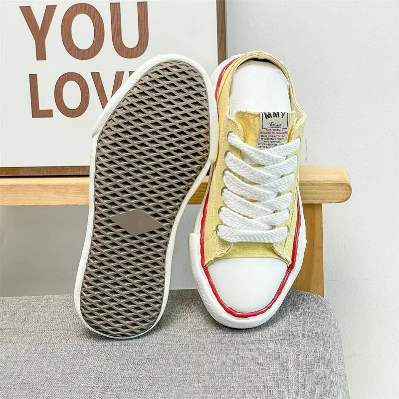 6529 Casual Shoes Men's Sports footwear Summer Casual Thick Soled Women oft Comfortable Non-slip Outdoor Fashion Board sneakers NovaCart