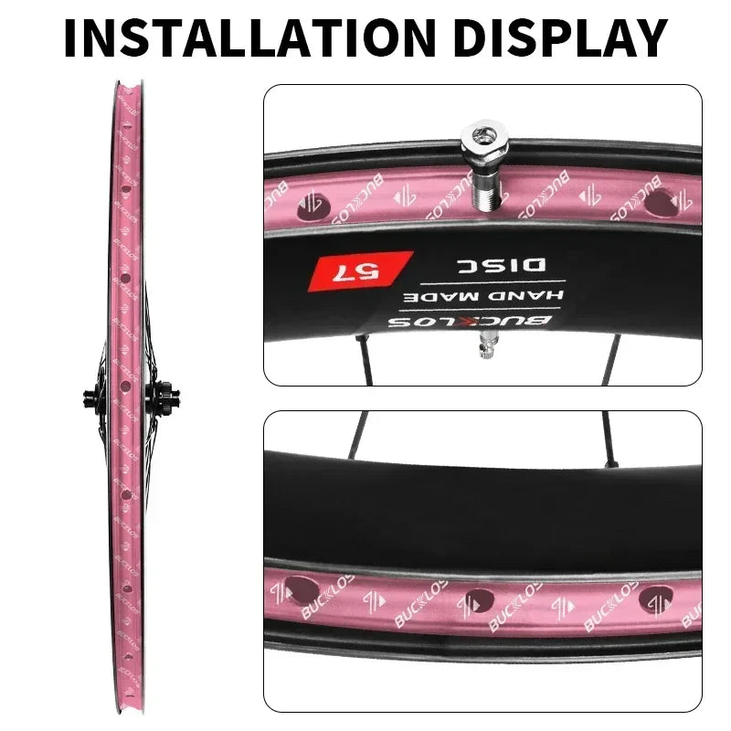 BUCKLOS 10M Bicycle Tubeless Rim Tape 17/19/21/23/25/28/30/32/35mm Width Bike Wheel Rim Stripe MTB Road Bike Wheel Rim Tape Pi-Mart