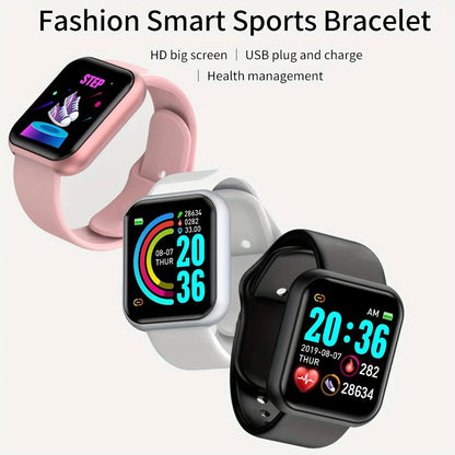 Multifunctional Smart Watch Men Women Bluetooth Connected Phone Music Player Fitness Sport Bracelet Sleep Monitor D13 Smartwatch NovaCart