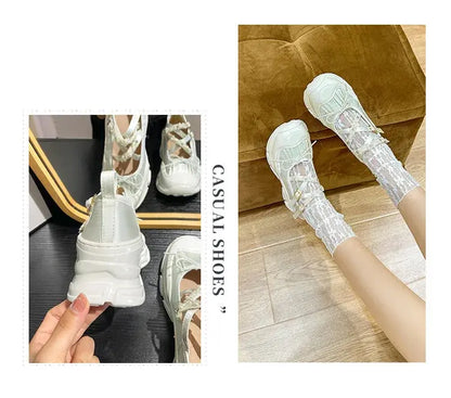 Design Summer New Round Toe Women Flats Fashion Loafers Shallow Mary Jane Shoes Soft Casual Ballet Shoes Slingback Shoes NovaCart