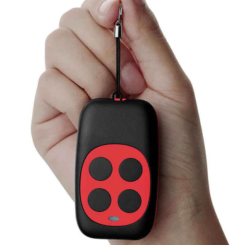 433Mhz 4 Keys Colorful Remote Control RF Wireless Copy Code Remote Electric Cloning Gate Garage Door Auto Keychain for Home Pi-Mart