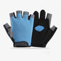 Men Cycling Bicycle Gloves Half Finger Gym Gloves Women Mitten Breathable Anti-slip Glove Fitness Sport Training Gloves Pi-Mart