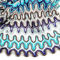 Knitting Lace Fabrics Zig Zag Wave Striped Lace Crochet Mesh Fabric Diy Fashion Cloth 155CM/1078 NovaCart