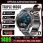 2026 New GPS Smart Watch For Men 1400mAh Battery Outdoor Sports Compass Watches Bluetooth Call IP68 Waterproof Smartwatch gift NovaCart
