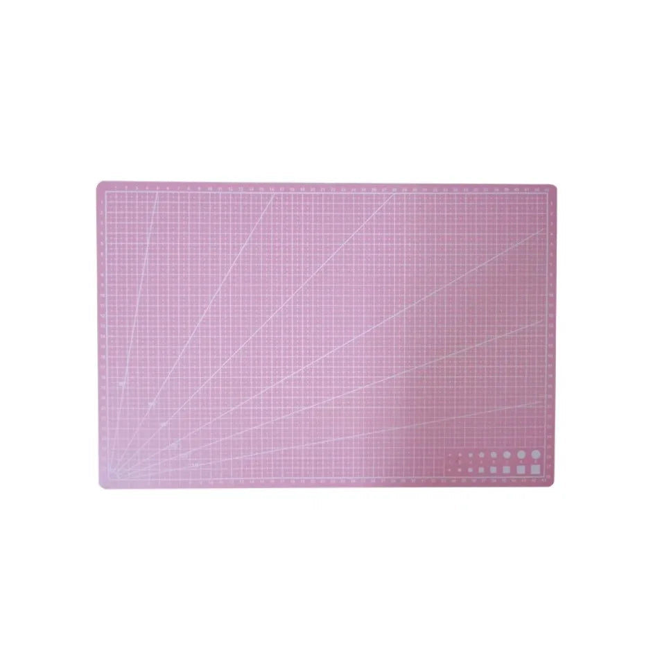 Process Anti Cutting Double-Sided Carving A3 Cutting Pad PVC Table Pad Leather Student DIY Process Self-Healing Pad 45×30x0.09cm Pi-Mart