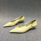 Shoes for Woman 2024 Comfortable Women's Summer Footwear Moccasins Blue Low Heel Elegant Pointed Toe High Quality Popular Young NovaCart
