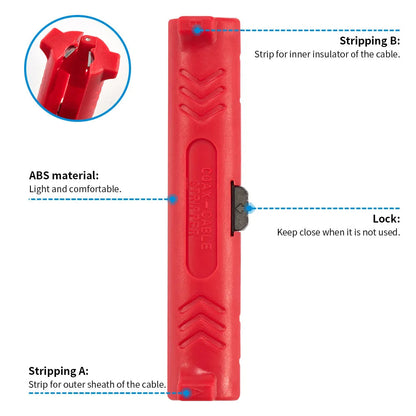 Automatic Stripping Cutter Wire Stripper Pliers Cable Wire Crimping Electrician Repair Tools Wire Stripper Tool hand tools Pi-Mart