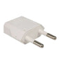 1pcs 4.8/4.0mm Power Plug Adapter US To EU Europe Plug Power Converter Travel Charge Adapter US to EU Adapter Electrical Socket Pi-Mart