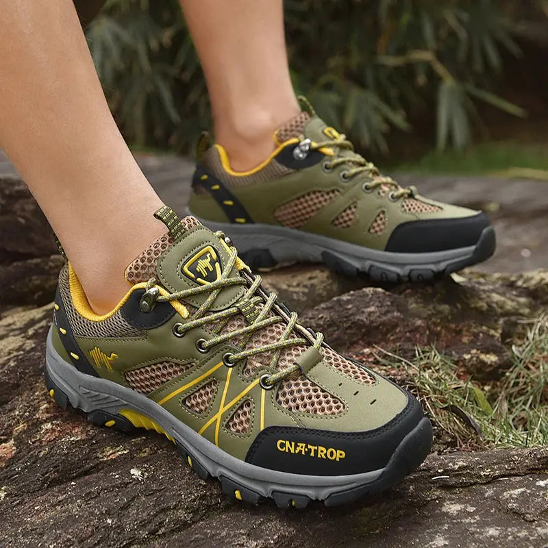 Men's Hiking Shoes Breathable Mesh Sports Single Shoes Summer Outdoor Wear-resistant  Hiking and Hunting Tactical Sports Shoes NovaCart