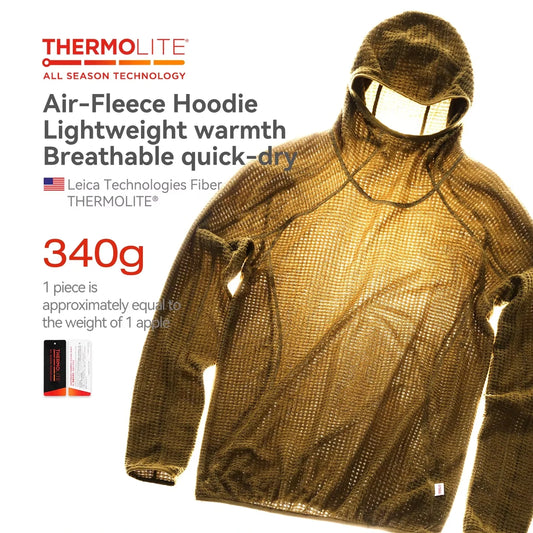 Thermolite® Hooded Sweatshirt: 2025 Winter Lightweight & Warm Hoodie Unisex Solid Color Thickened Hoodie for Autumn and Winter NovaCart