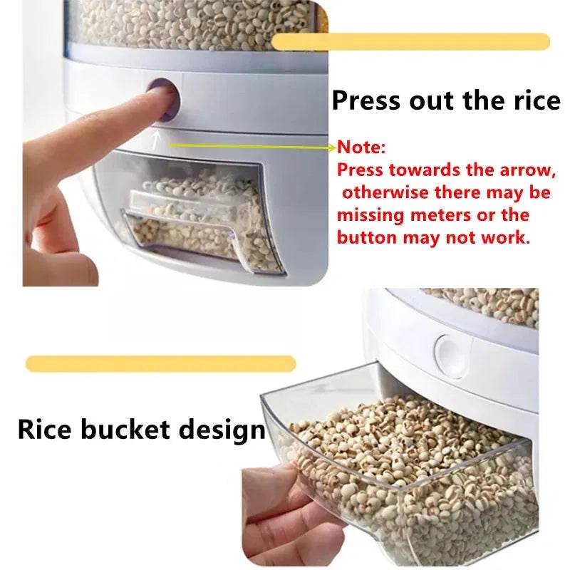 360° Rotatable Grain Dispenser SmartPursue™