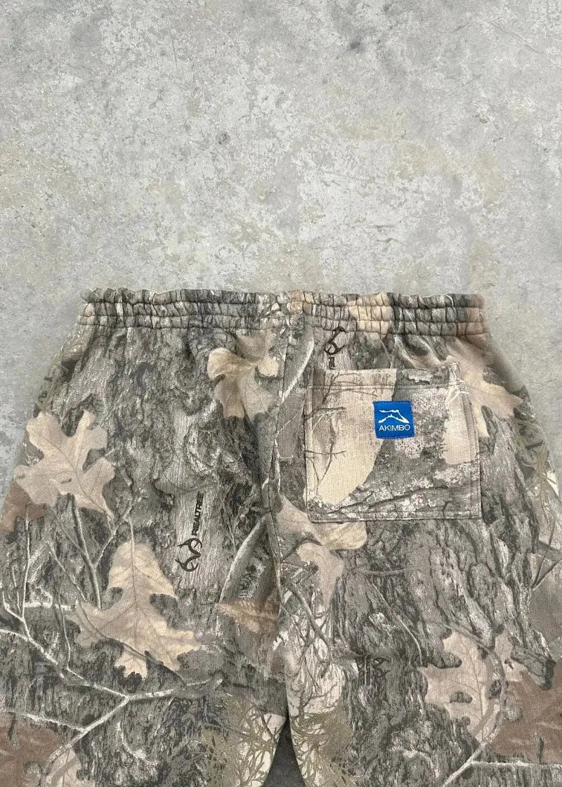 Y2K Retro SweatPants Camouflage Pattern Print Streetwear Men harajuku Street Hip Hop Unisex Oversized Casual Camo Baggy Trousers NovaCart