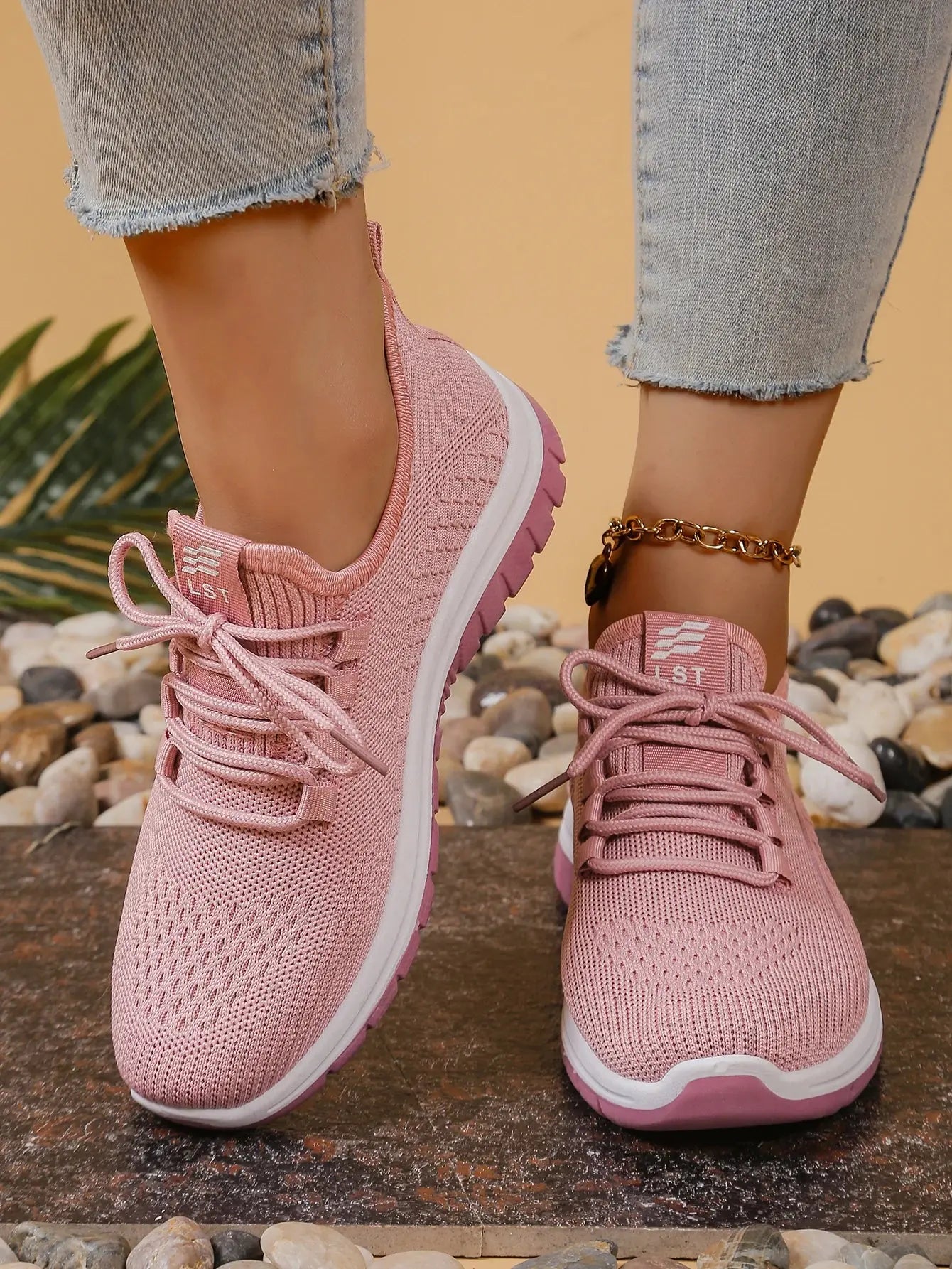 Women's shoes, soft soles, not tired feet,summer sneakers platform shoes, flying weaving, breathable women's sneakers shoes NovaCart