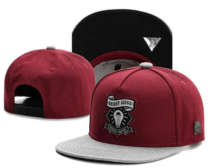 Skull Hand Snapback Hat – Flat Bill Adjustable Baseball Cap FitiqueFit