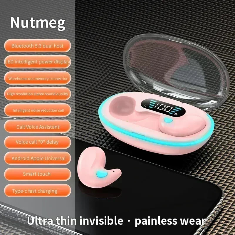 TWS Earphones Wireless Earphones Headphones Noise Reduction Sport Game Sleep Bluetooth Earbuds for all smartphones NovaCart