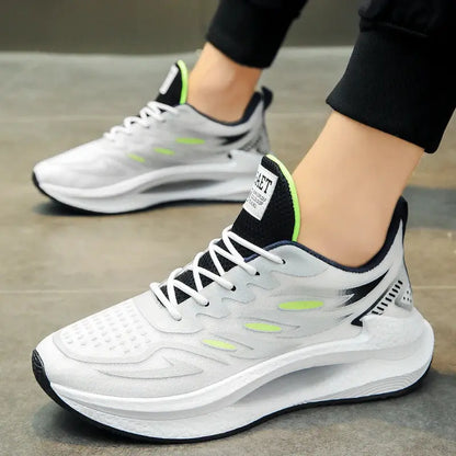 Men's Breathable Sports Shoes Spring New Mesh Casual Fashion Versatile Trendy Men's Shoes Summer Running Shoes Suitable for Outdoor Sports NovaCart