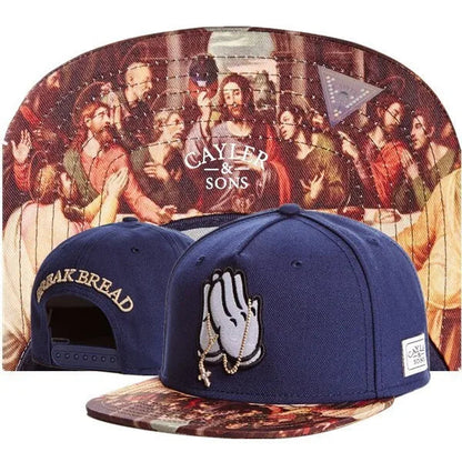Classic Snapback Hat – Flat Bill Adjustable Baseball Cap FitiqueFit