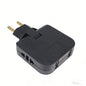 2 USB 3 in 1 EU Power Socket Plug Adapter Foldable US To EU Travel Aadapters Power Converter KR Plug Electrical Socket AC Outlet Pi-Mart