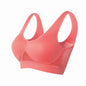Sport Bra Top Breathable Brassieres Removable pad Sports bras Woman Running Gym Clothing Wireless Underwear For Women Yoga Bra Pi-Mart