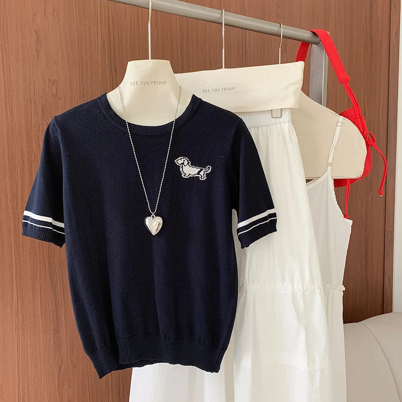 Summer Women's T-shirt 100% Cotton Short Half Sleeve O neck Clothes Solid Casual Pullover Basic Female Top NovaCart
