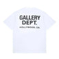 Vintage High Street T-shirt Gallery Printed Shirt Fashion Letter Printed T-shirt Casual O-neck T-shirt Summer Brand Top NovaCart