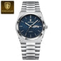 POEDAGAR Top Exquisite Male Watch Stainless Steel Waterproof Luminous Fashion Quartz Men's Watches Date Week Wristwatch For Men NovaCart