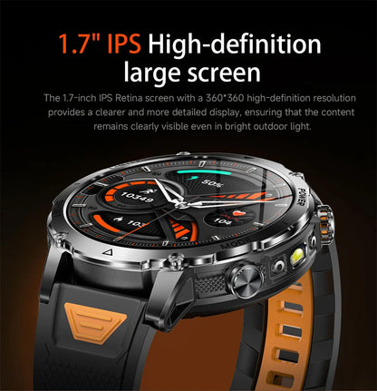 Men Watchs Sports Bracelets IP68 Altimeter Compass Swim track GPS Run RIDE Outdoor Smart Watch Sports GPS Professional New 2026 NovaCart