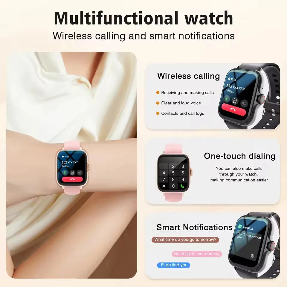 Ola Esporte New Outdoor Sports Smart Watch 2026 BT Call Heart Rate Take Photo Weather Sleep Monitor Waterproof Smartwatch HW12 NovaCart