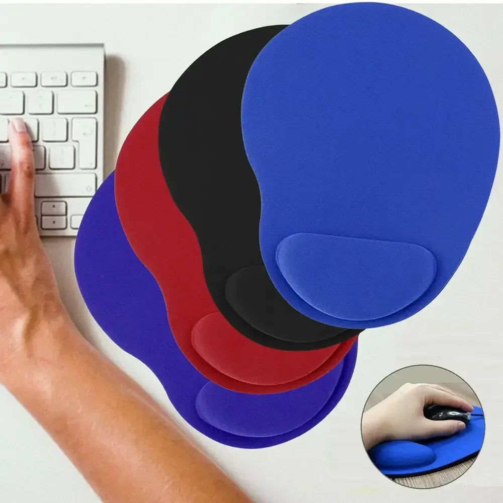 Ergonomic Wrist Rest Mouse Pad Comfortable Wrist Support Non Slip Mice Mat Soft Mousepad For PC Laptop Computer Pi-Mart