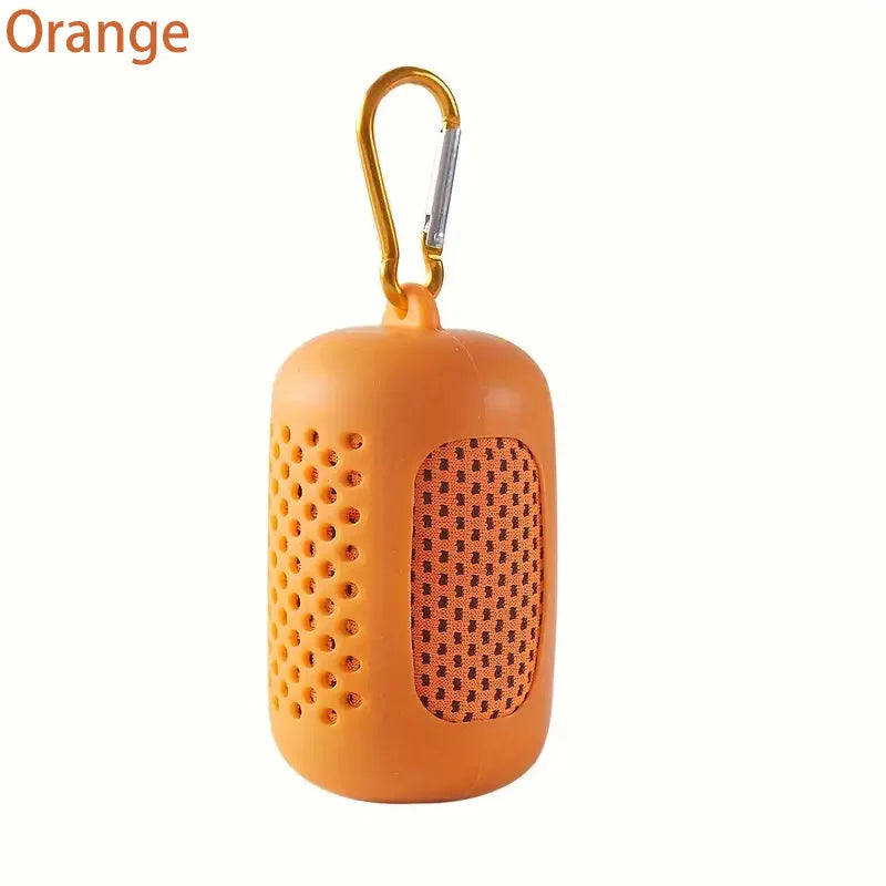 Cooling Towel Breathable Chilly Towel Sports Towel With Storage Box Yoga Towel Gym Towel for Indoor & Outdoor Activities Pi-Mart