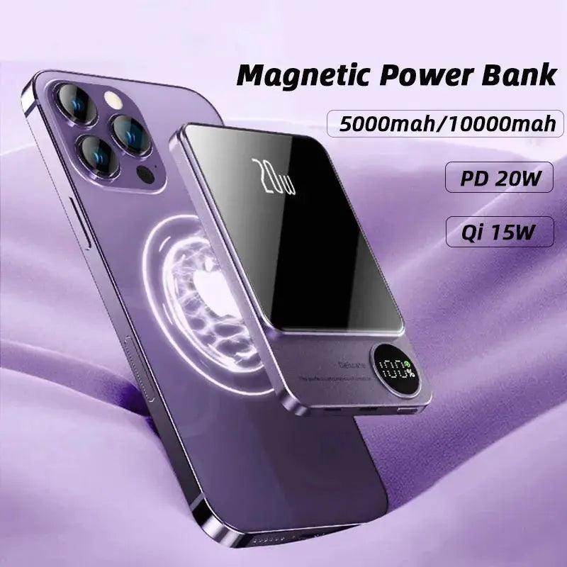 PowerHub ChargeMate wireless charger MagSafe Power Bank for iphone SmartPursue™