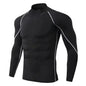 Men Compression Long Sleeve T Shirt Sportswear Male Skinny Tshirt Elastic Track Tracksuit Clothing Gyms Fitness T-shirt For Men NovaCart