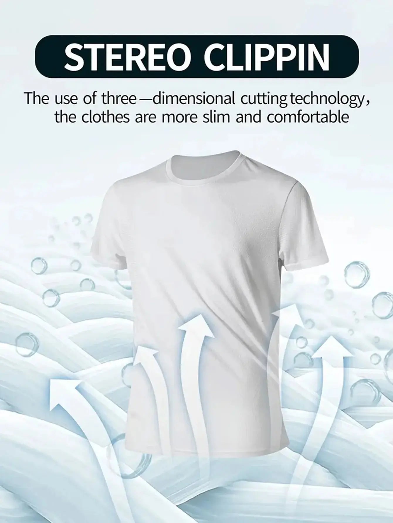 Round Neck T-Shirt 4-Pack White Ultra-Light Men's Quick Drying Breathable Sweat-Absorbent Shirt Suitable for Fitness Gym and Run NovaCart