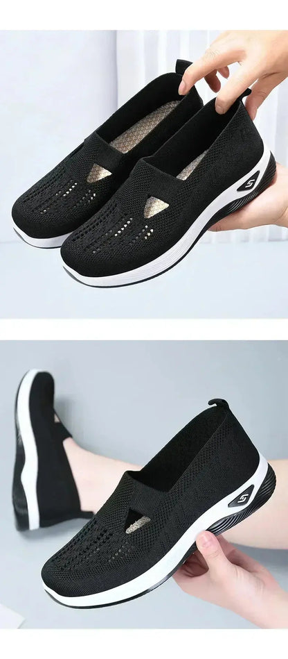 Women's Casual Shoes Breathable Comfortable Orthopedic Shoes Non Slip Sneakers For Spring And Summer New Arrival Women Mesh NovaCart