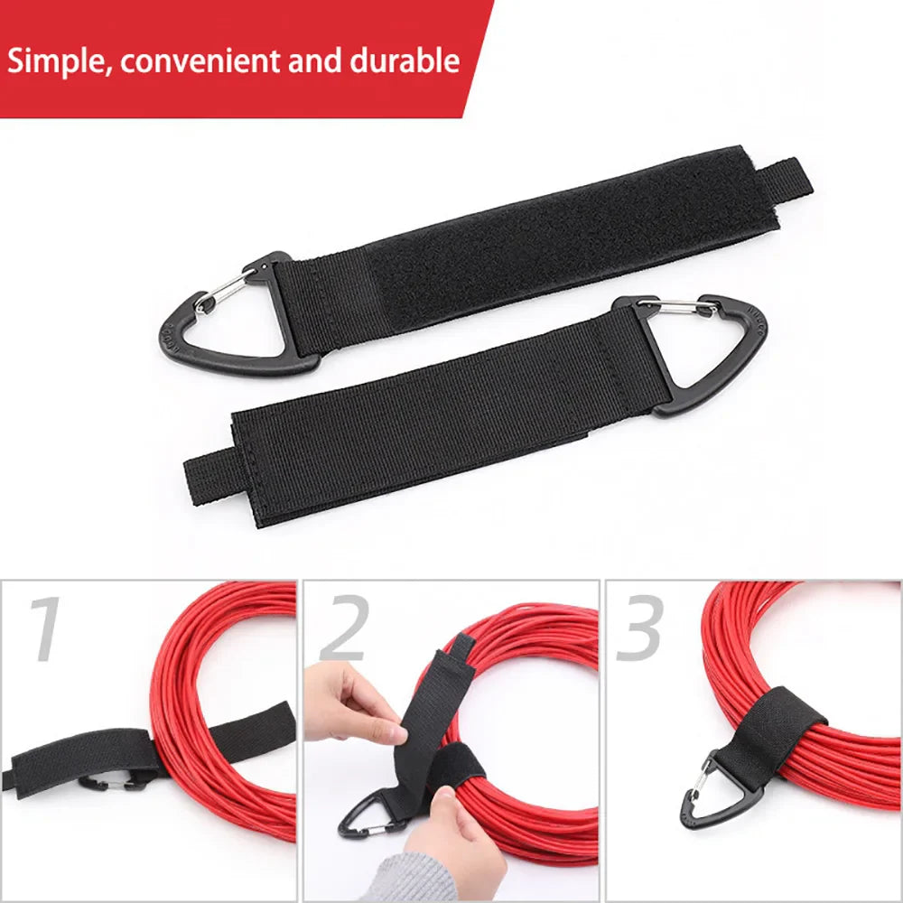 Hanging Mountaineering Buckle With Heavy Material Binding Nylon Storage Belt Extension Line Storage And Sorting Heavy Material Pi-Mart