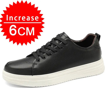 Men Sneakers Casual Heightening Shoes 8cm Height Increase Shoes For Men Summer Breathable 6cm Elevator Shoes 10cm Insole Taller NovaCart