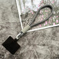 Wrist Strap for Phone Contrasting Colors Lanyard Keys Metal Keyring Accessories With Patch Cellphone Charm Luxury Hand Strap NovaCart