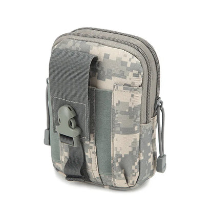 Molle Pouch Belt Waist Pack Men Small Pocket Survival Tool Bag for Running Travel Camping Hunting Airsoft Pi-Mart
