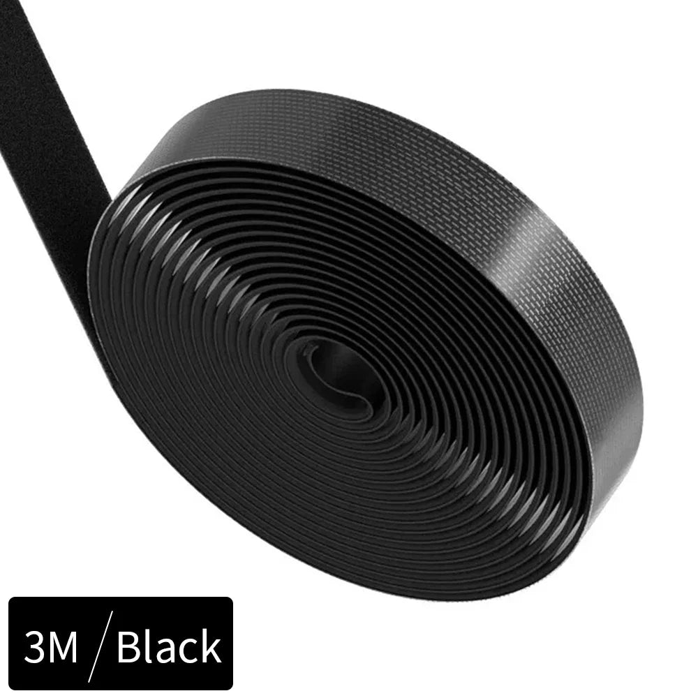 Reusable Hook Loop Cable Ties Wire Winder Organizer 1/2/3/5M For Desk Cable Management USB Mouse Earphone Cord Protector Pi-Mart