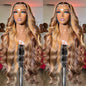 Highlight Wig Human Hair 13x4 Lace Frontal Wig Colored Human Hair Wigs For Women 30 Inch Honey Blonde Body Wave Lace Front Wig HOL stores