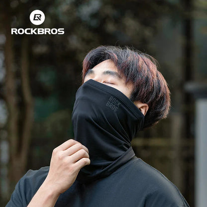 ROCKBROS Winter Keep Warm Cycling Face Mask Fleece Hiking Camping Ski Balaclava Neck Scarf Windproof MTB Road Bicycle Bike Mask Pi-Mart