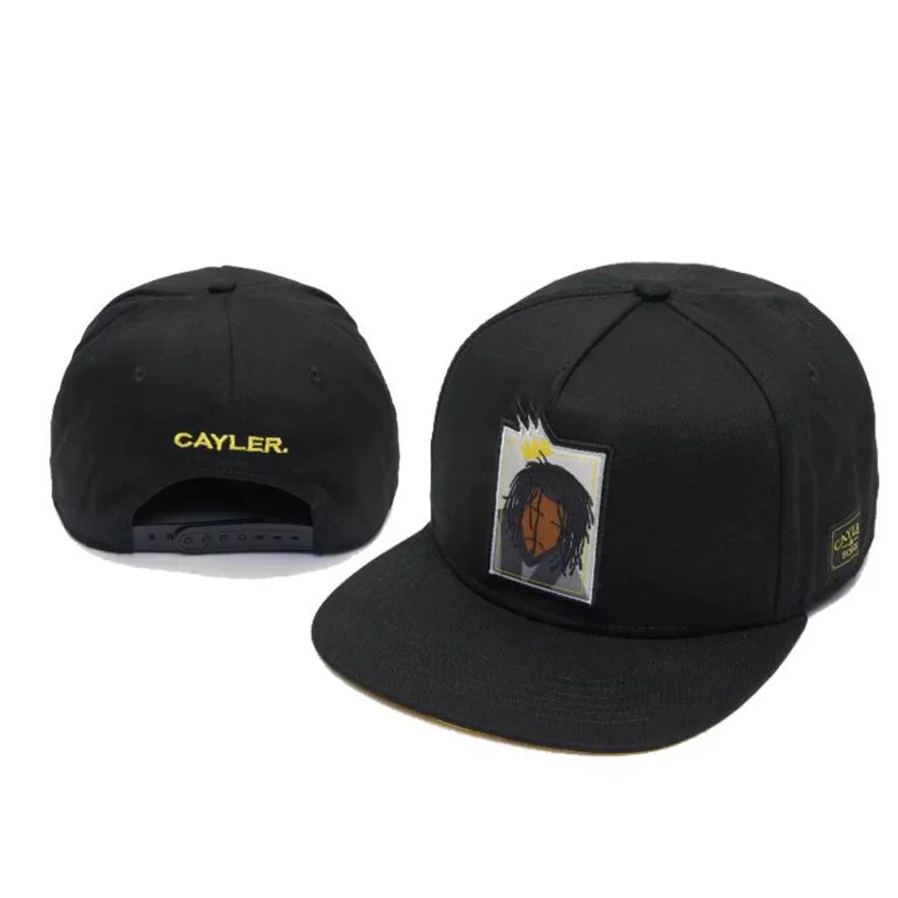 Classic Snapback Hat – Flat Bill Adjustable Baseball Cap FitiqueFit