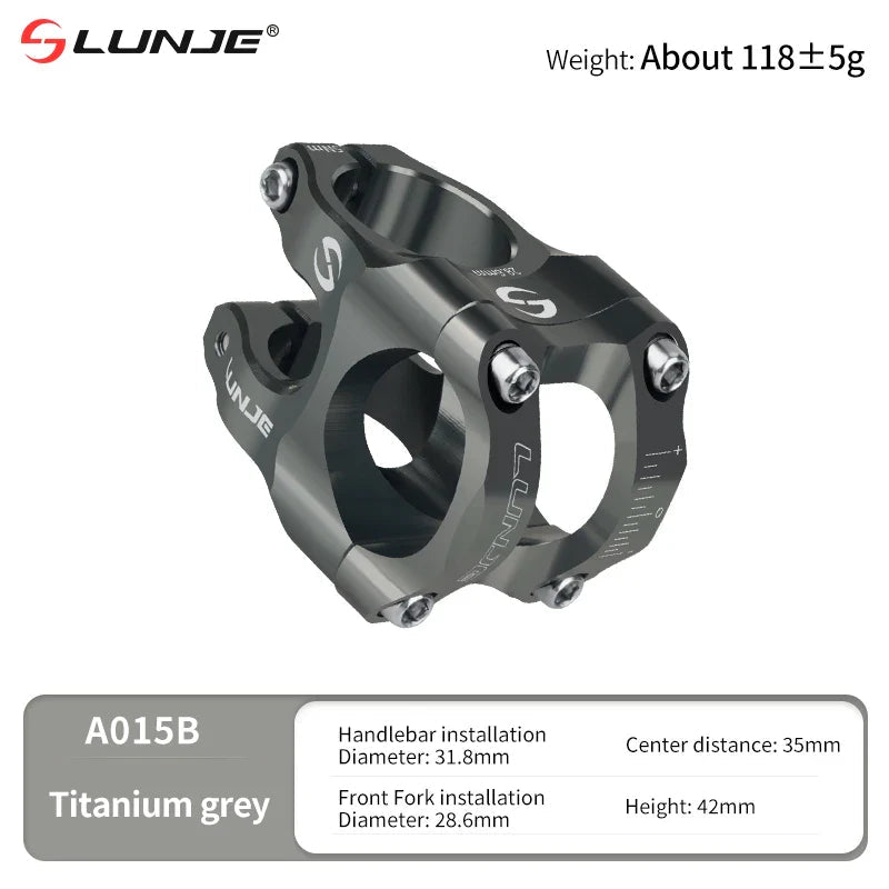 MTB Road Bike Stem CNC Mountain Bicycle Bridge Short Power 31.8mm High Strength Climbing Riser Pi-Mart