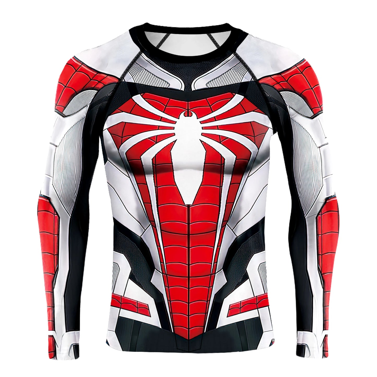 Fashion Comics Spider Cosplay 3D Printed Men's Long Sleeve T-shirt Superhero Tee Casual Loose Fitness Sports Tops Street Clothes NovaCart