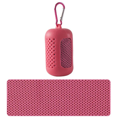 Cooling Towel Breathable Chilly Towel Sports Towel With Storage Box Yoga Towel Gym Towel for Indoor & Outdoor Activities Pi-Mart