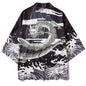 🐉 Summer Japanese Style Anime Dragon Print Haori Yukata FitiqueFit