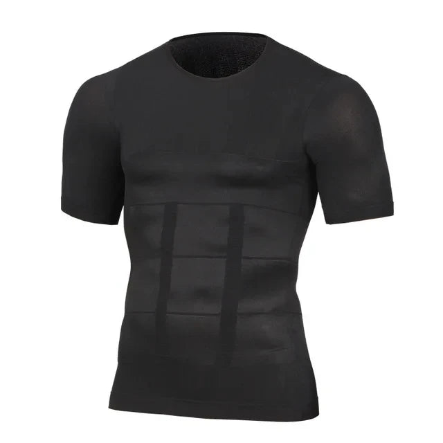 Tummy Control Girdle Men Slimming Body Shaper Compression Shirts Fitness Underwear Fat Burning Shapewear Abdominal Binder Corset NovaCart